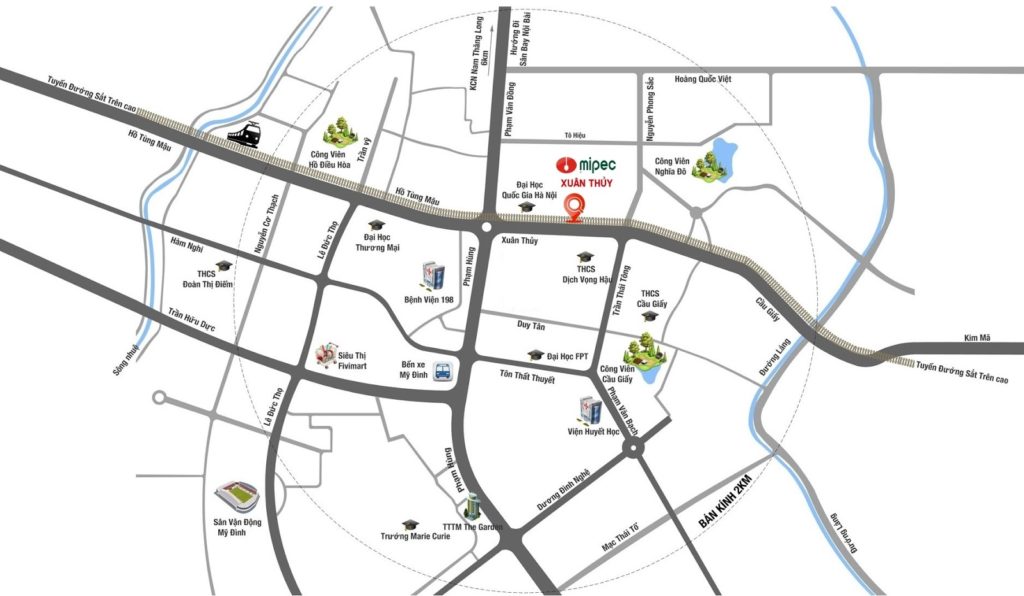 Xuan Thuy Plaza Location