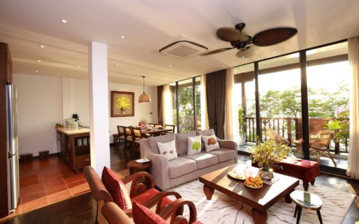 serviced apartment in lang yen phu