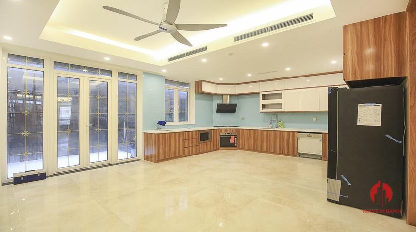 full furnished villa for rent in k block ciputra 2