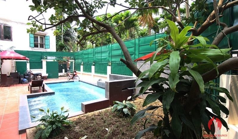 renovated pool villa for rent on to ngoc van 26