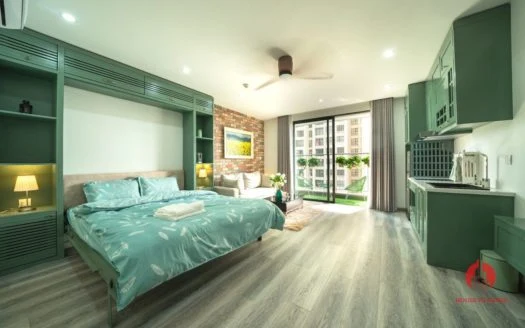 Deluxe studio apartment for rent in Vinhomes D’Capitale, Cau Giay
