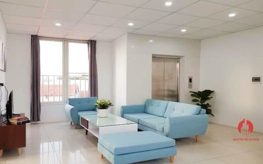 Gentle airy 3 bedroom apartment for rent on Au Co street Tay Ho 9