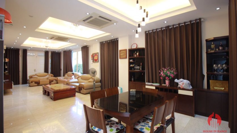 Grand 230m2 villa for lease in Ciputra T Block near Hanoi UNIS 17