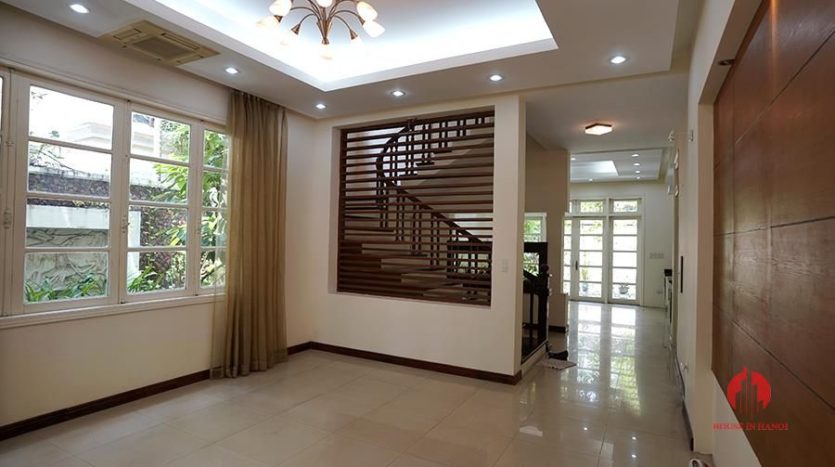Large house for rent in Ciputra C Block with total area of 345m2 5