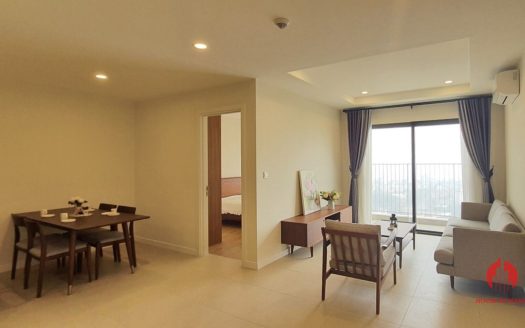 Neat modern 2BR apartment for rent near Ngoai Giao Doan 1