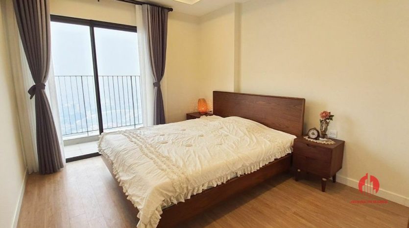 Neat modern 2BR apartment for rent near Ngoai Giao Doan 4