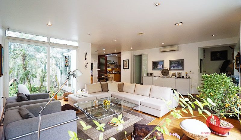 Contemporary villa with pool for lease on To Ngoc Van street Tay Ho 7
