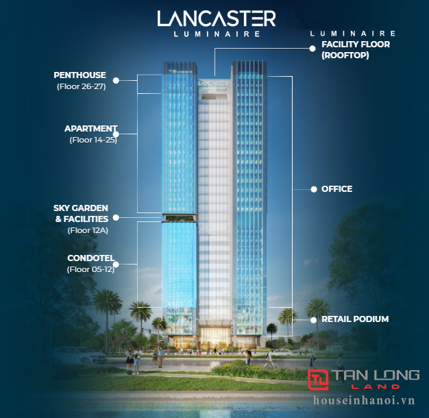 lancaster luminaire apartment project