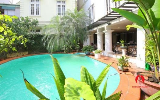 outstanding pool villa for rent in tay ho 6