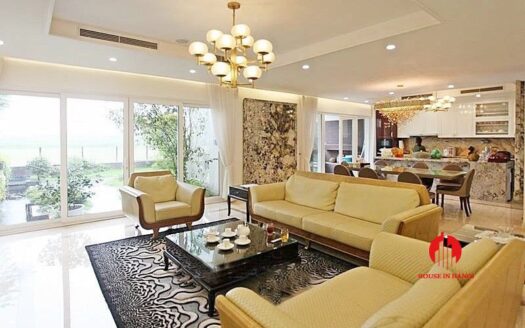 Open plan style villa for rent with golf view in Ciputra Hanoi 7