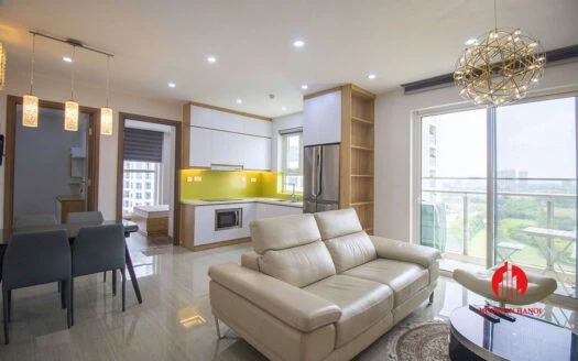 Gorgeous golf view 2 bedroom apartment for rent in Ciputra