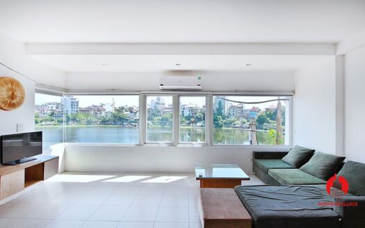 modest lake view apartment for rent in tay ho 12