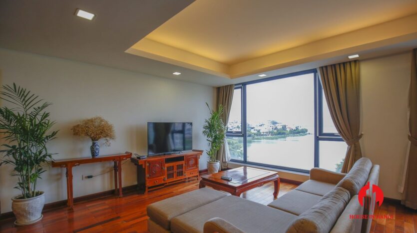 high end serviced apartment in tay ho with gym lake view 9