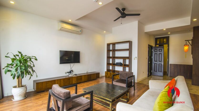 indochine style apartment for rent in tay ho 6