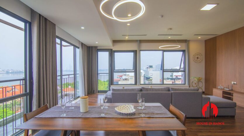 lake view penthouse for rent in tay ho 4