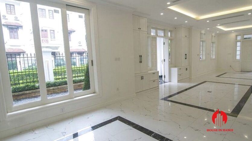 white themed villa for rent in ciputra 3