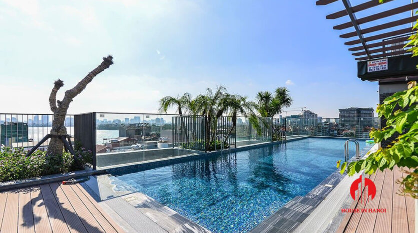 apartment with swimming pool on tu hoa tay ho 10