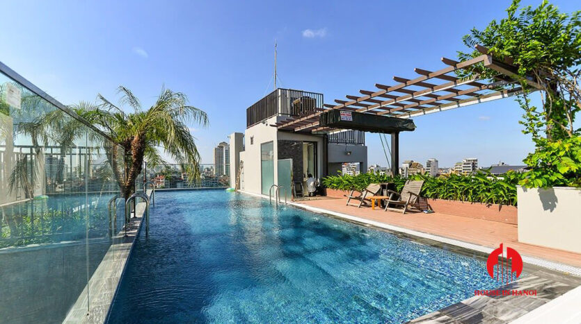 apartment with swimming pool on tu hoa tay ho 8