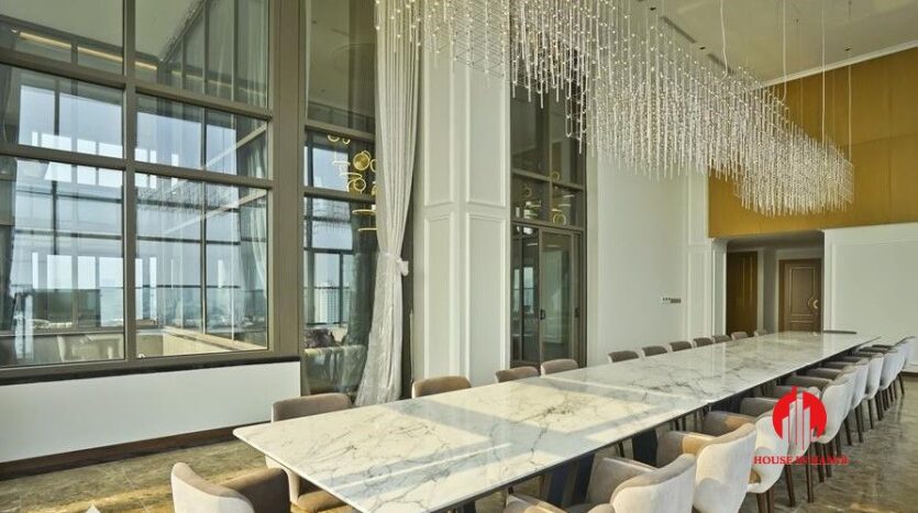 luxury 800m2 penthouse for rent in hanoi 9