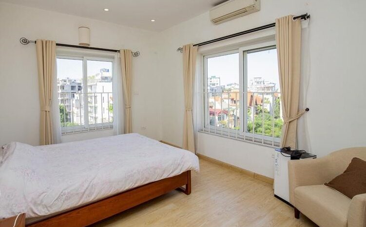 lake view apartment with bbq rooftop in tay ho 25