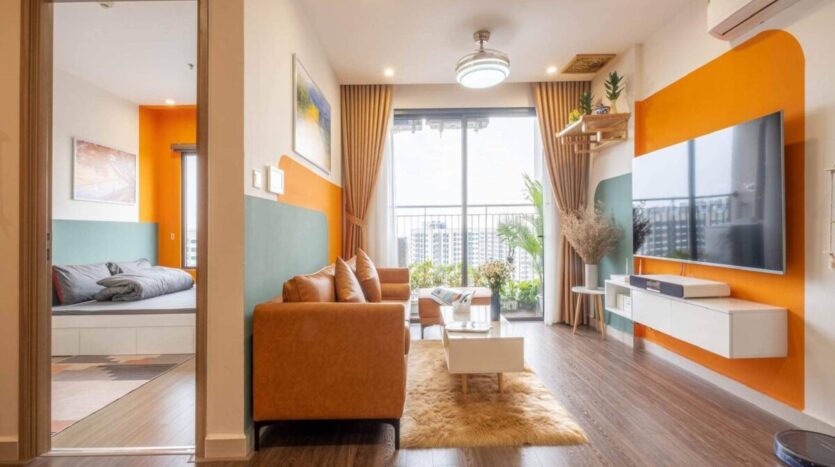 Splendid Vinhomes Smart City apartment for rent 2BRs 59sqm 450USD 2 1200x900 1