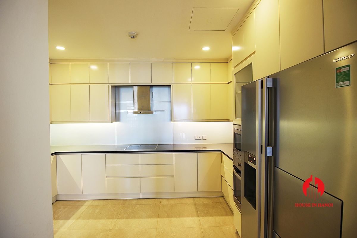 Semi Furnished 267m2 Apartment For Rent in Ciputra Hanoi