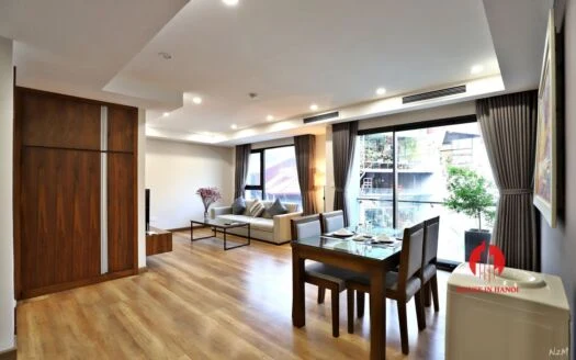 One Bedroom Apartment For Rent on Ho Ba Mau st, Dong Da