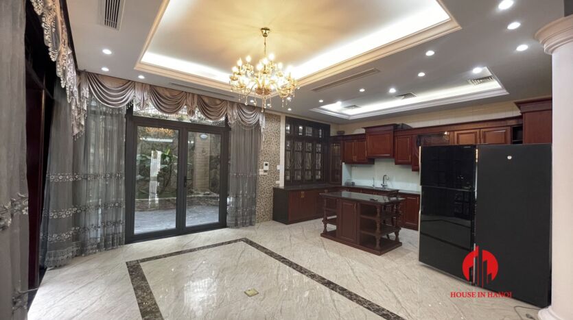 decent villa for rent in c1 ciputra near hanoi academy 28
