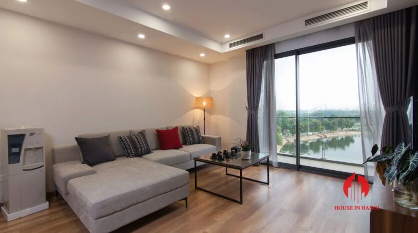 lake view 2 bedroom apartment on ho ba mau near thong nhat park 1