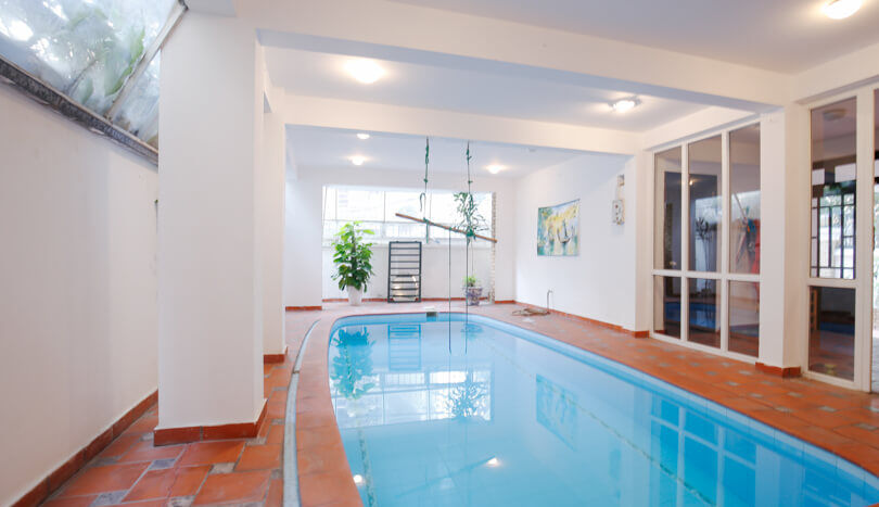 pool villa french style in tay ho to ngoc van 17