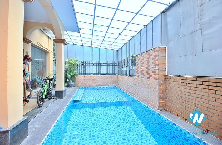 pool villa on xom chua tay ho westlake 2