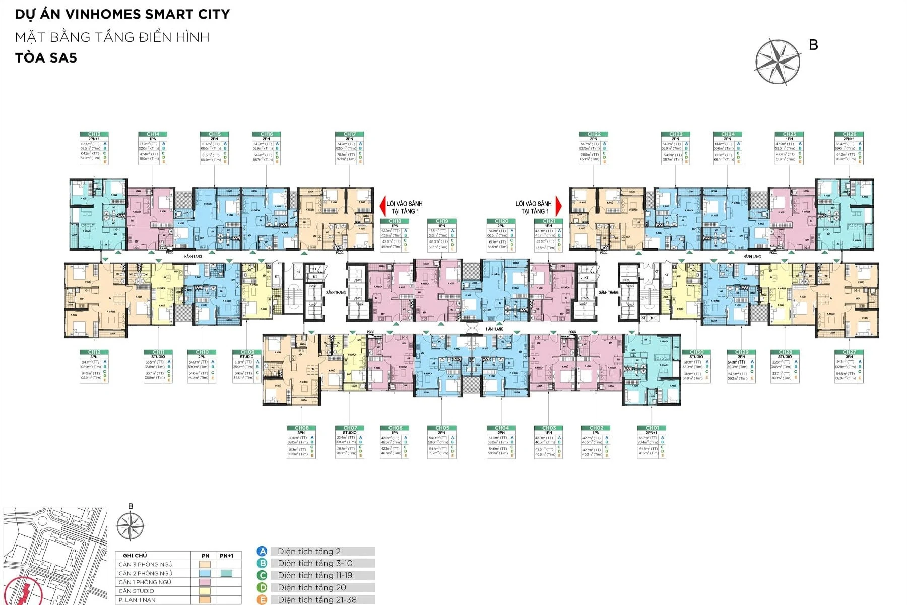 Floor Plan SA5 The Sakura