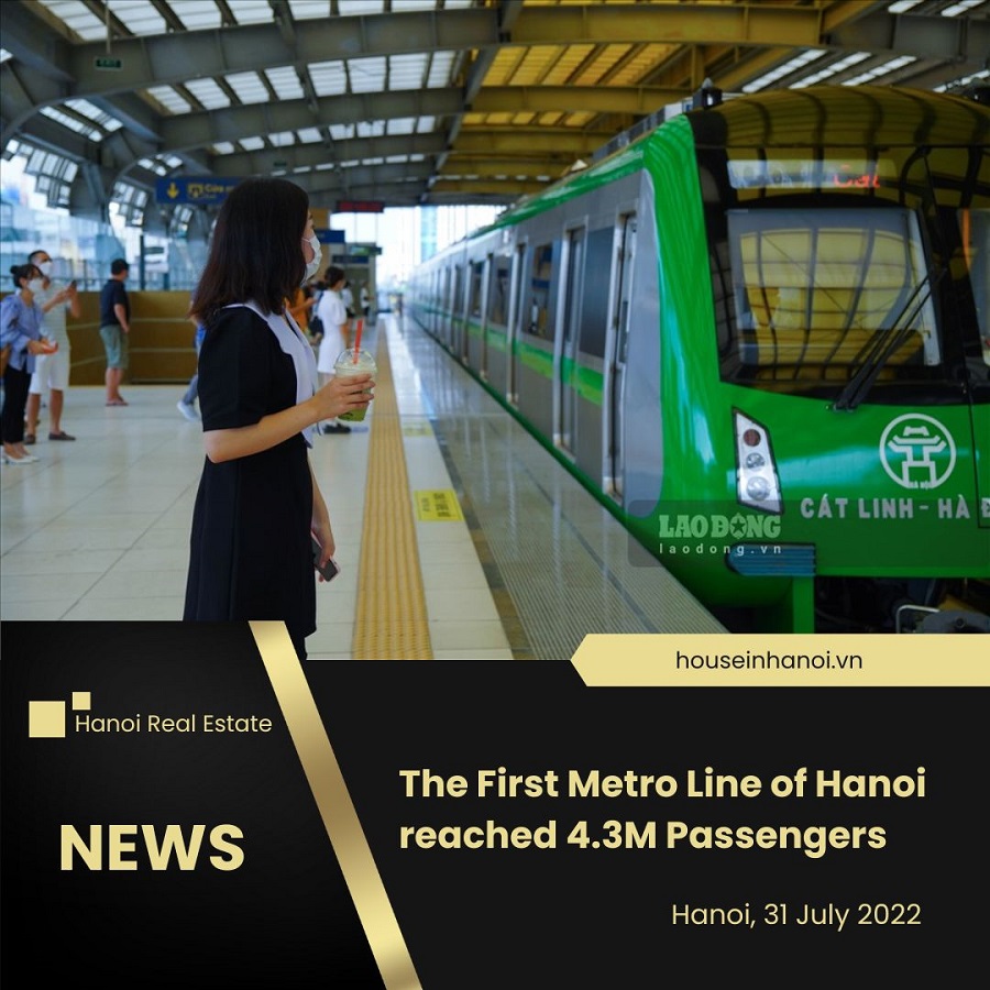 hanoi metro reach 4.3m passengers