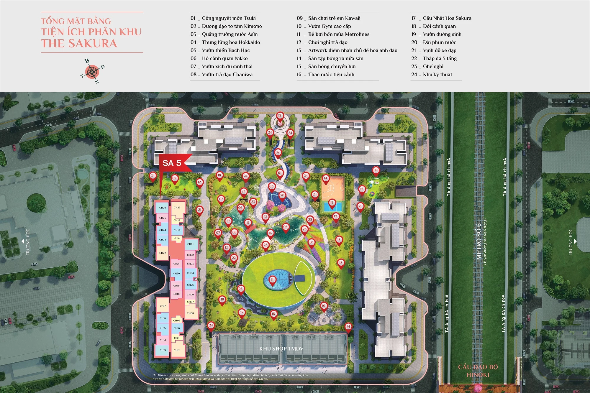 Master Plan SA5 The Sakura