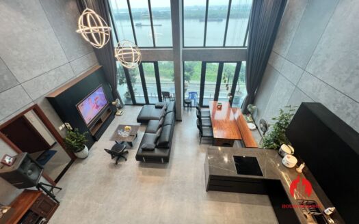 gorgeous duplex penthouse with river view in tay ho hanoi 1