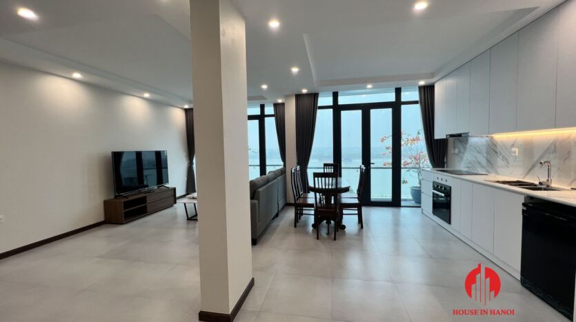 large river view 3 bedroom apartment in tay ho 1