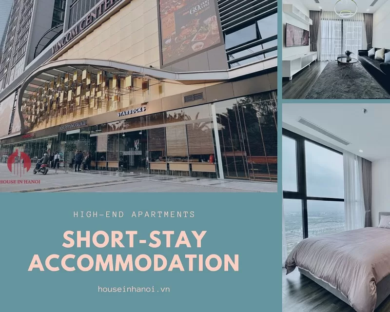 high end airbnb short stay hotel in hanoi
