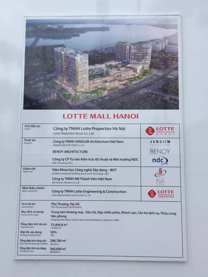 information lotte tay ho hanoi