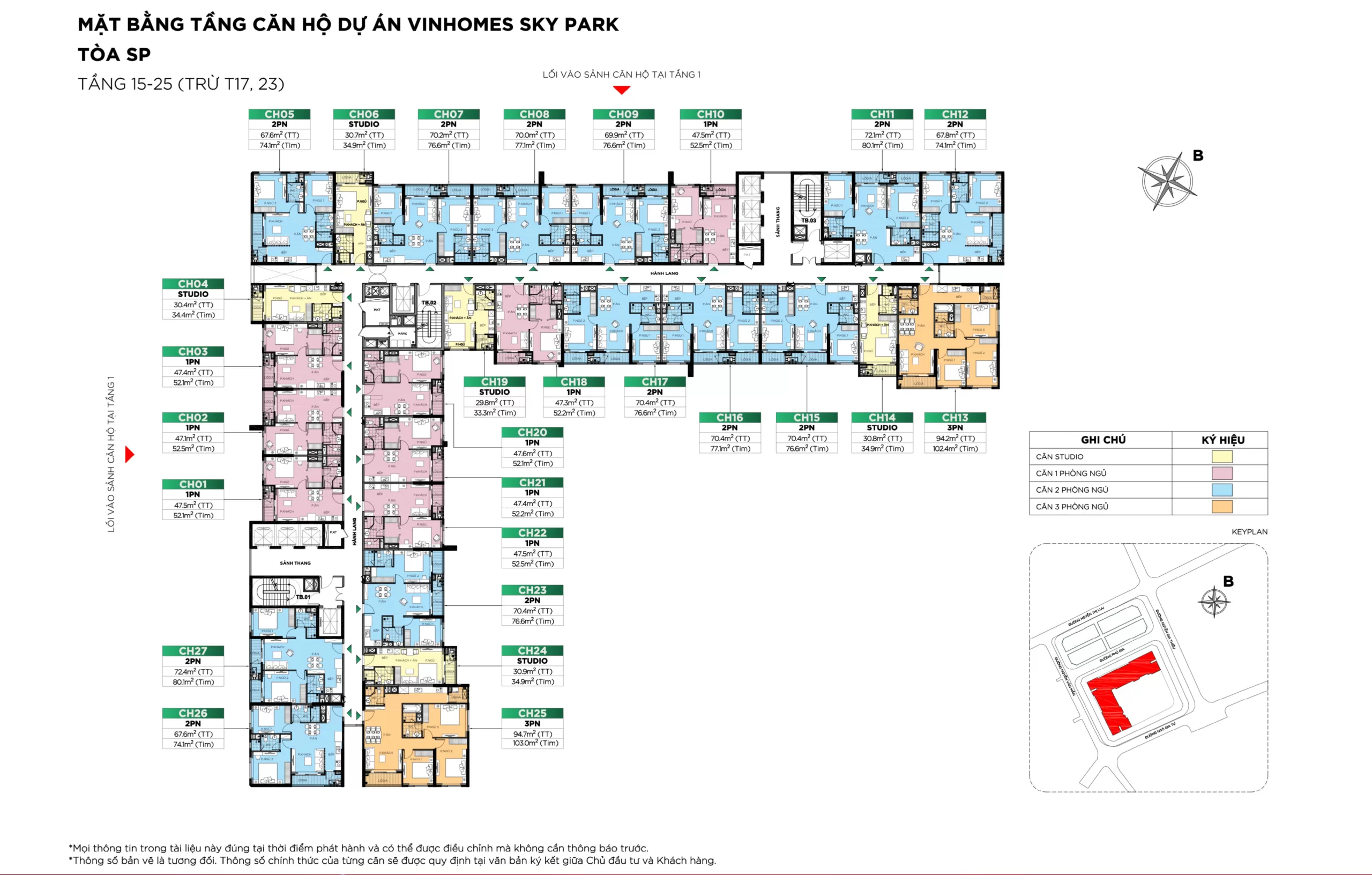floor plan of vinhomes bac giang sky park
