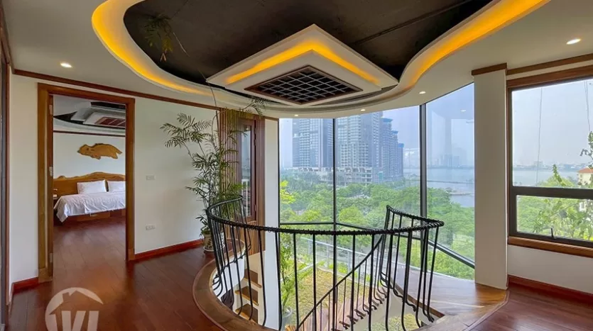 upscale lake view duplex penthouse in tay ho hanoi 8
