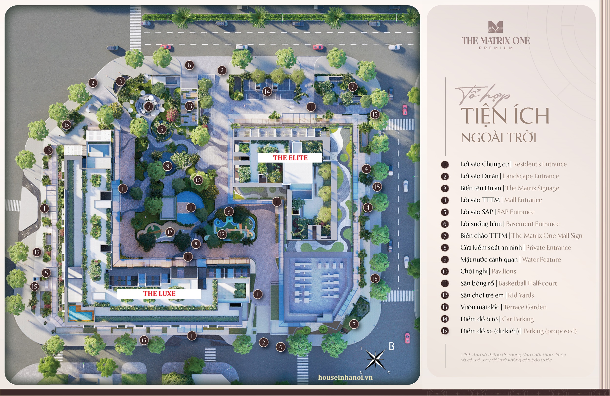 facility master plan of the matrix one premium