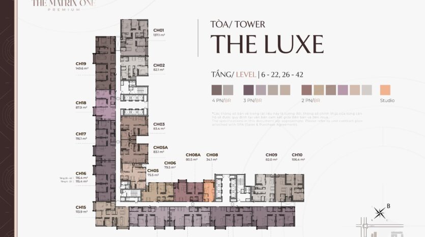 the luxe floor plan the matrix one premium