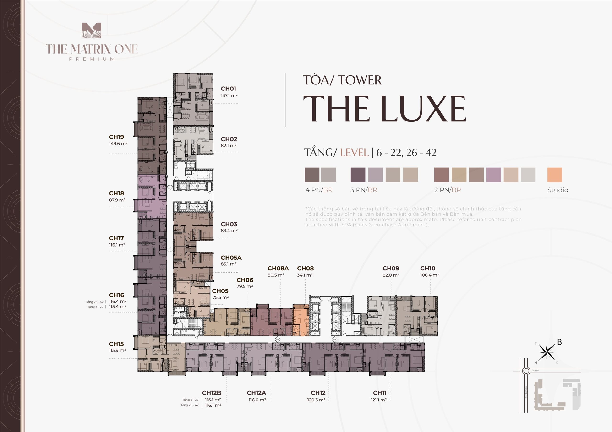 the luxe floor plan the matrix one premium