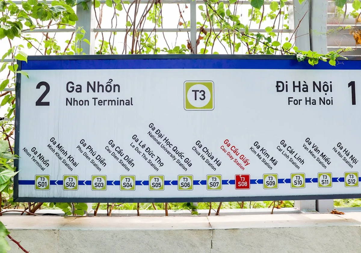 nhon hanoi station metro line