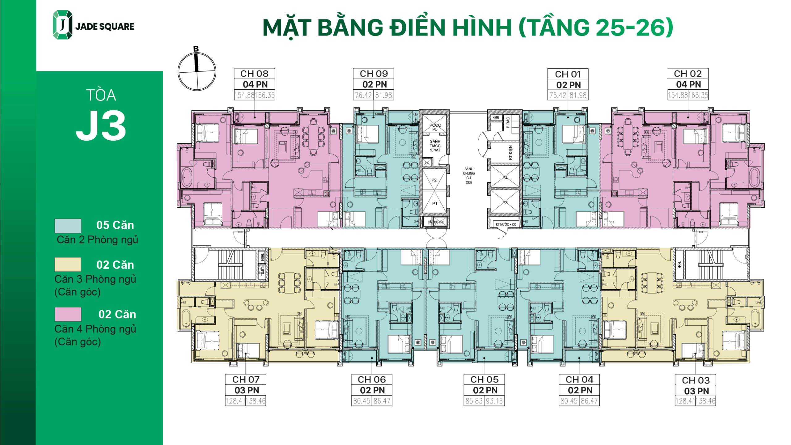 Jade square floor plan