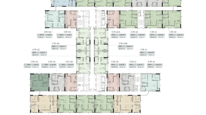 galia hanoi typical floor plan