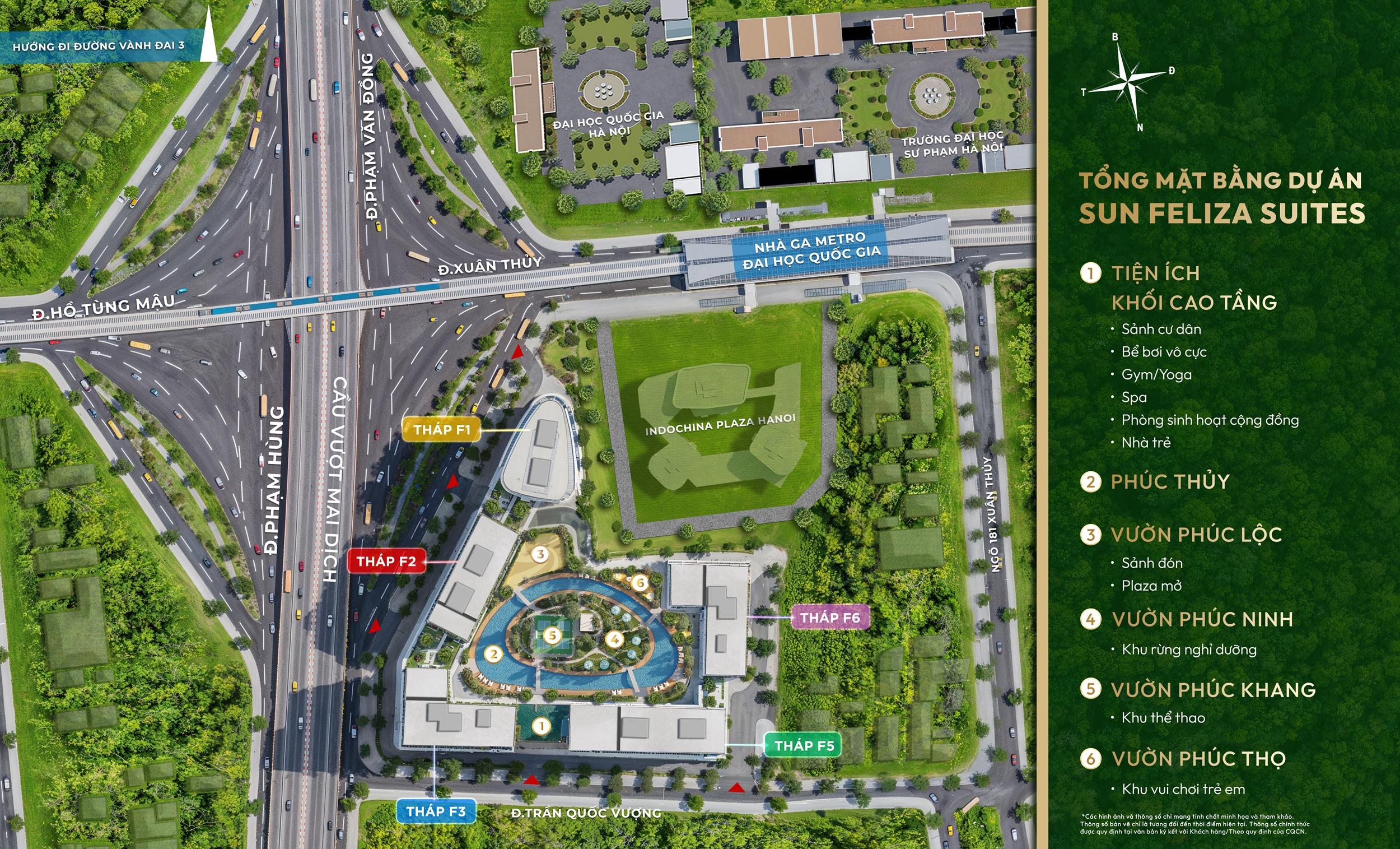 master plan sun feliza suites cau giay