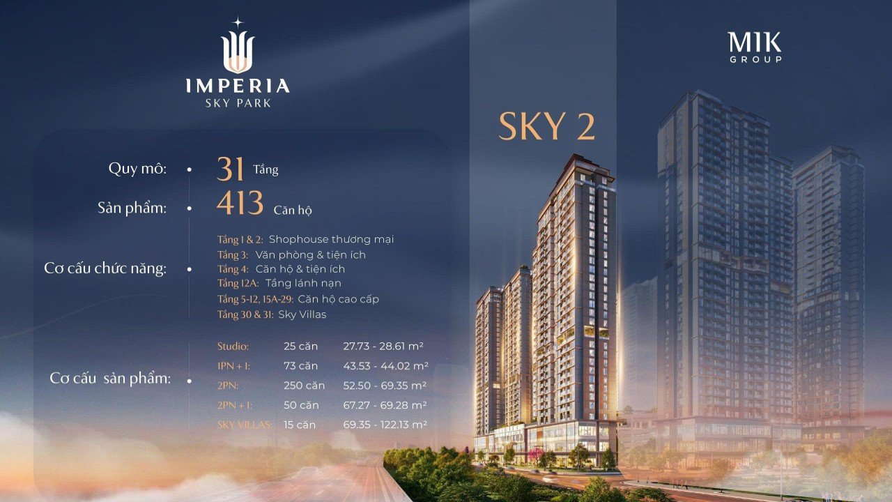Sky 2 in imperia sky park hanoi project Sky 2 in imperia sky park hanoi project