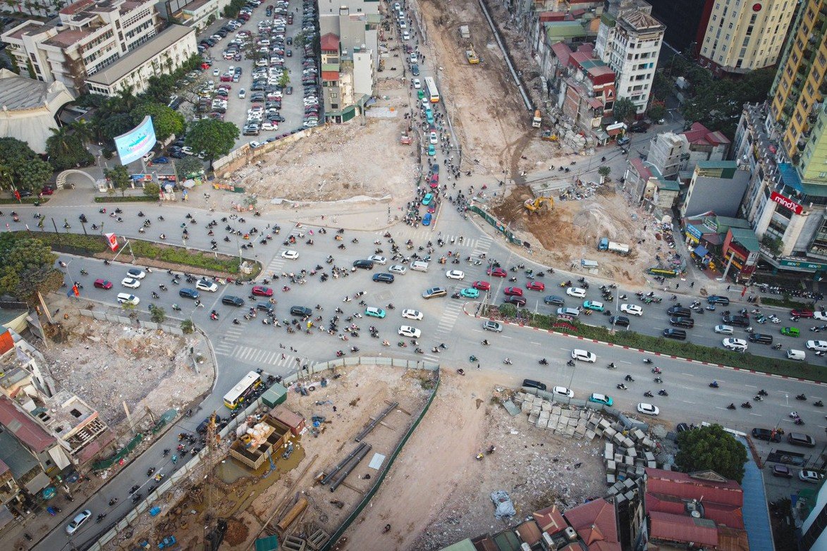ring road 1 hanoi construction vietnam