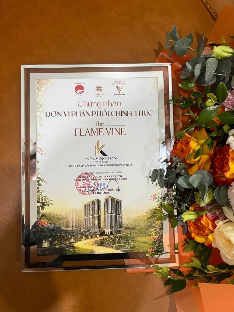 kensington vietnam selling flame vine certificate